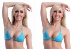 Bikini Retouching Enhancement