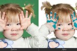 children-retouching